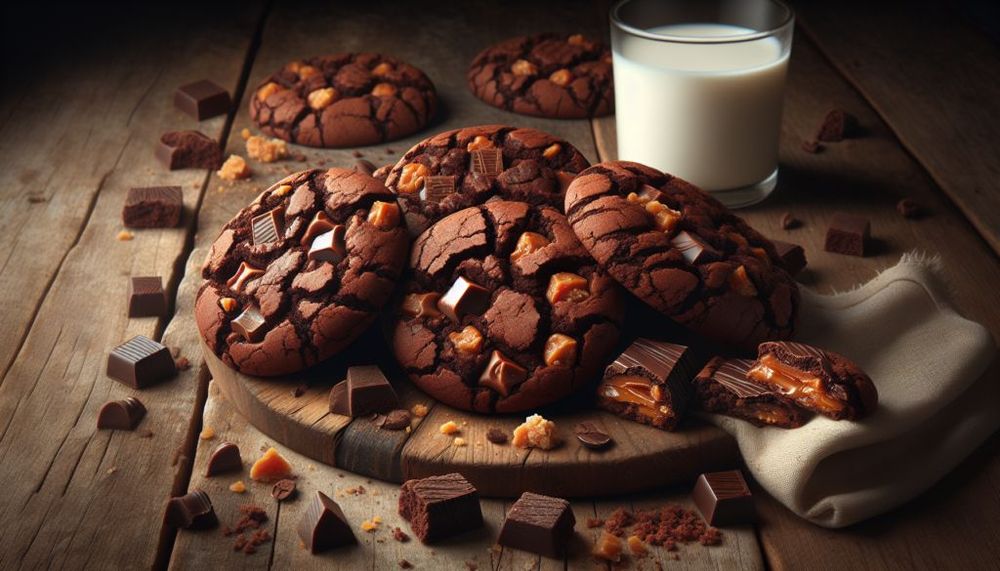 Espresso Toffee Cookies