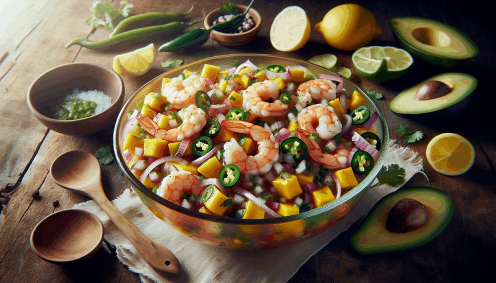 Mango Shrimp Ceviche
