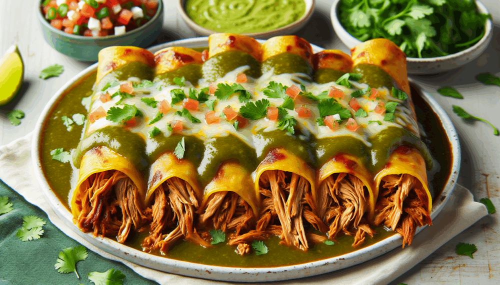 Pulled Pork Enchiladas