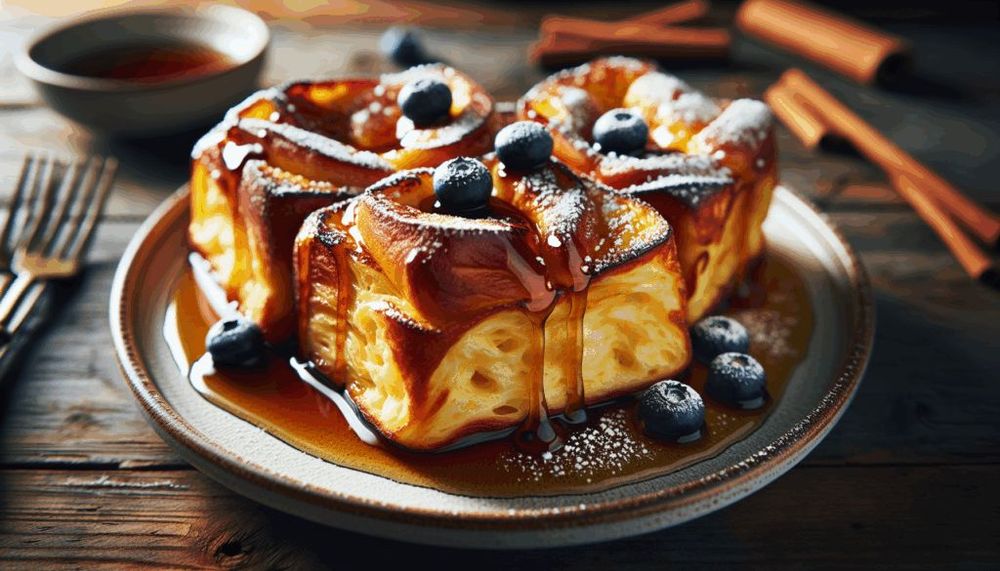 Hawaiian Roll French Toast