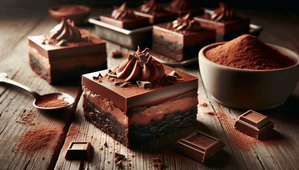 Chocolate Mousse Brownies