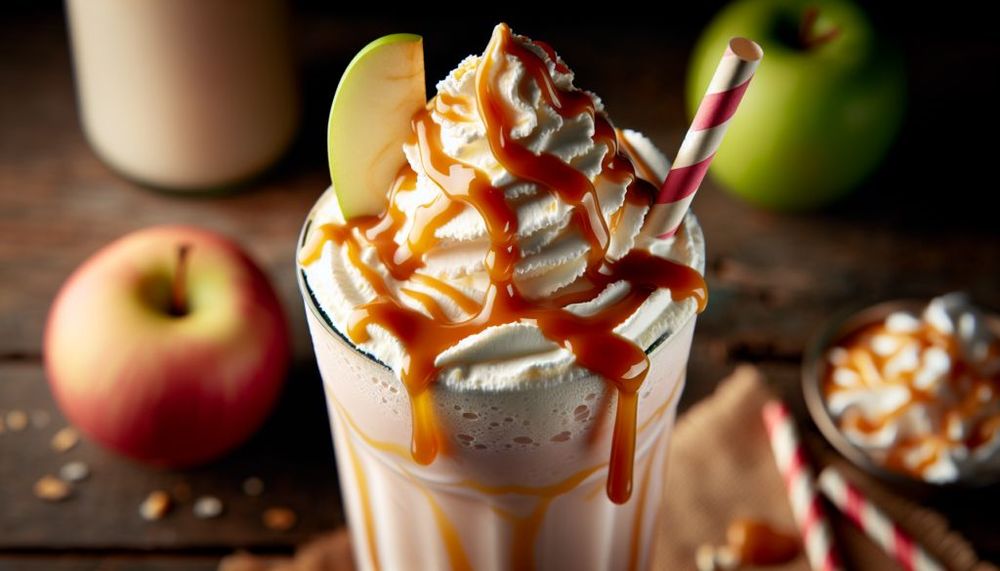 Caramel Apple Milkshake