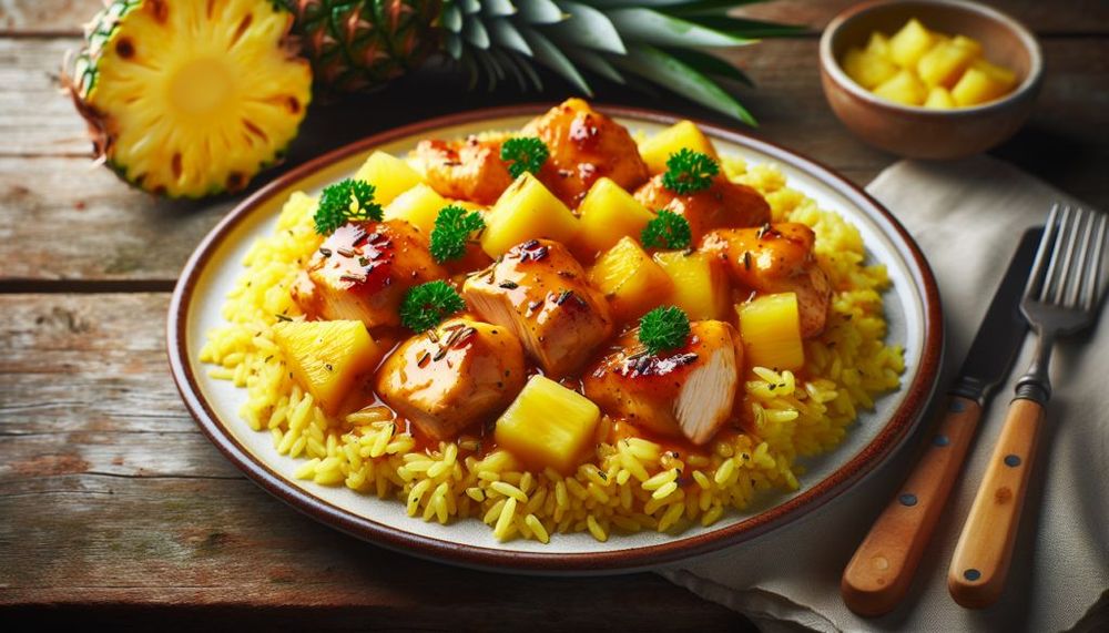 Pineapple Chicken and Rice