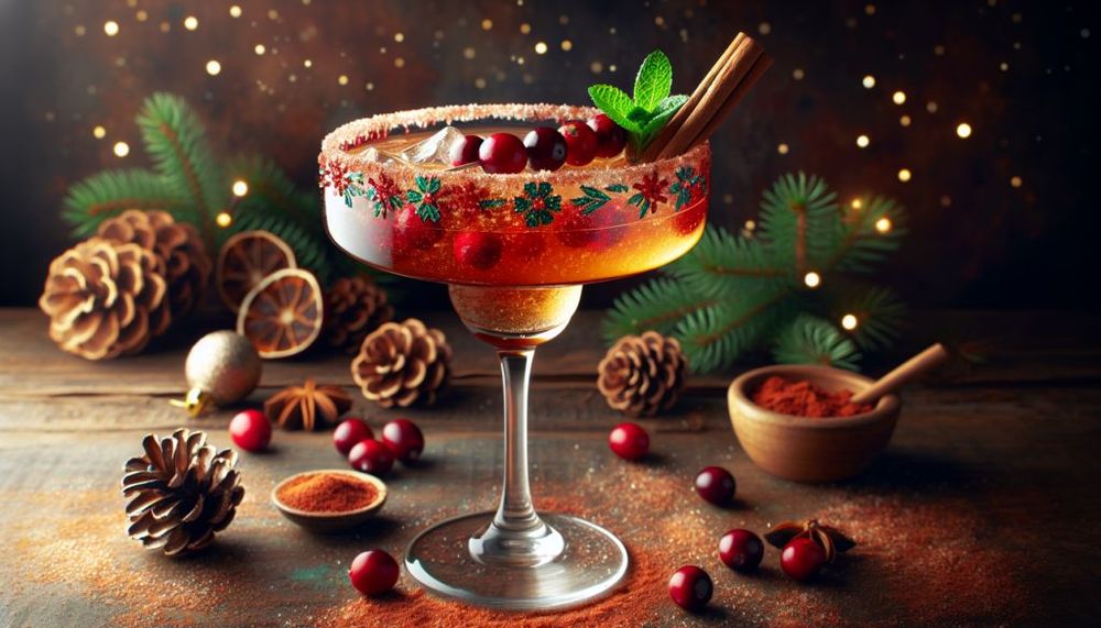 Spiced Christmas Margarita