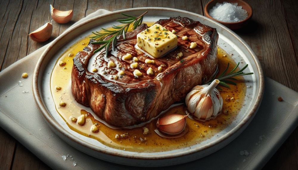 Savory Garlic Butter Ribeye