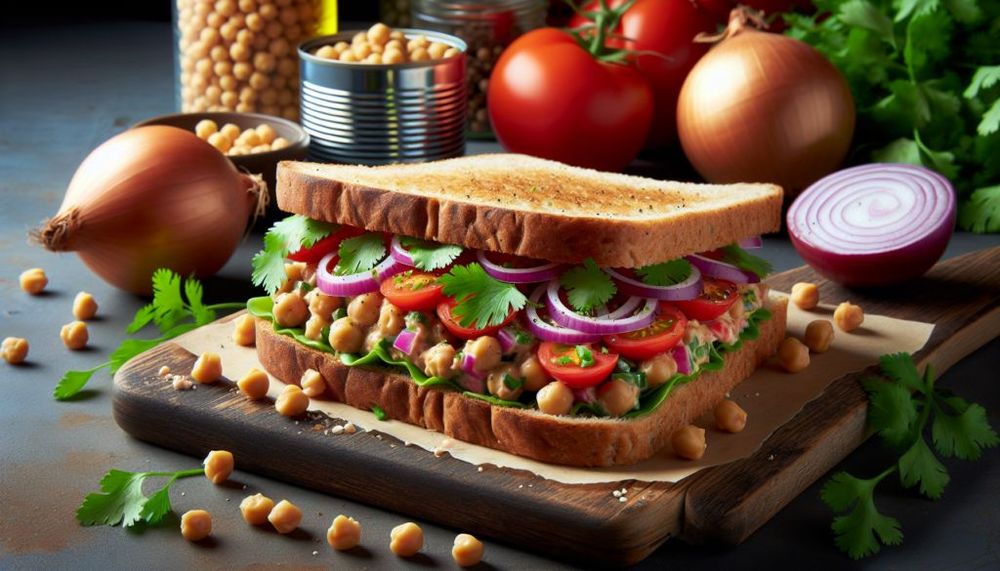 Chickpea Salad Sandwich