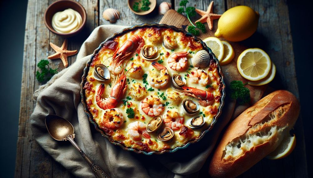 Seafood Gratin