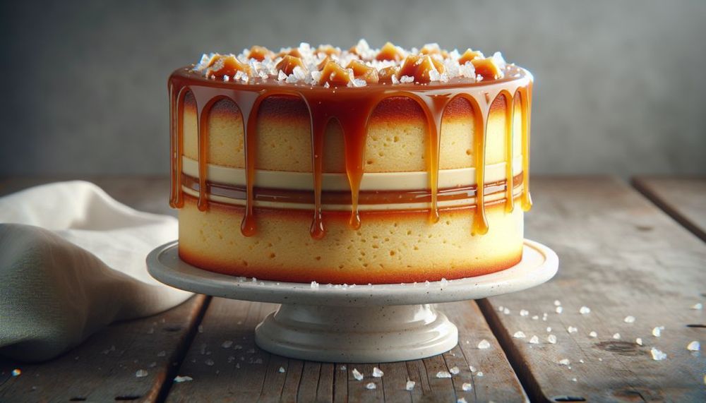 Salted Caramel Butter Cake