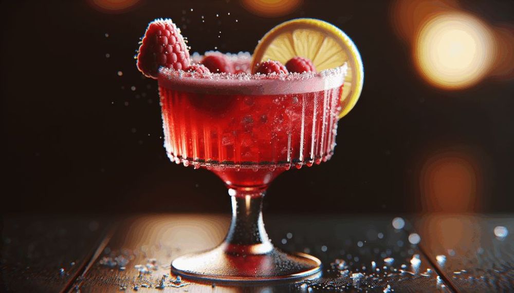 Raspberry Vodka Sour