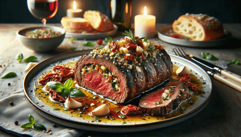 Italian Stuffed Flank Steak