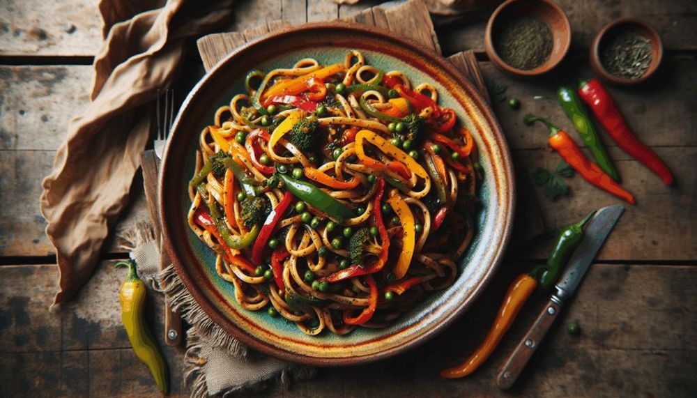 Jamaican Vegan Rasta Pasta