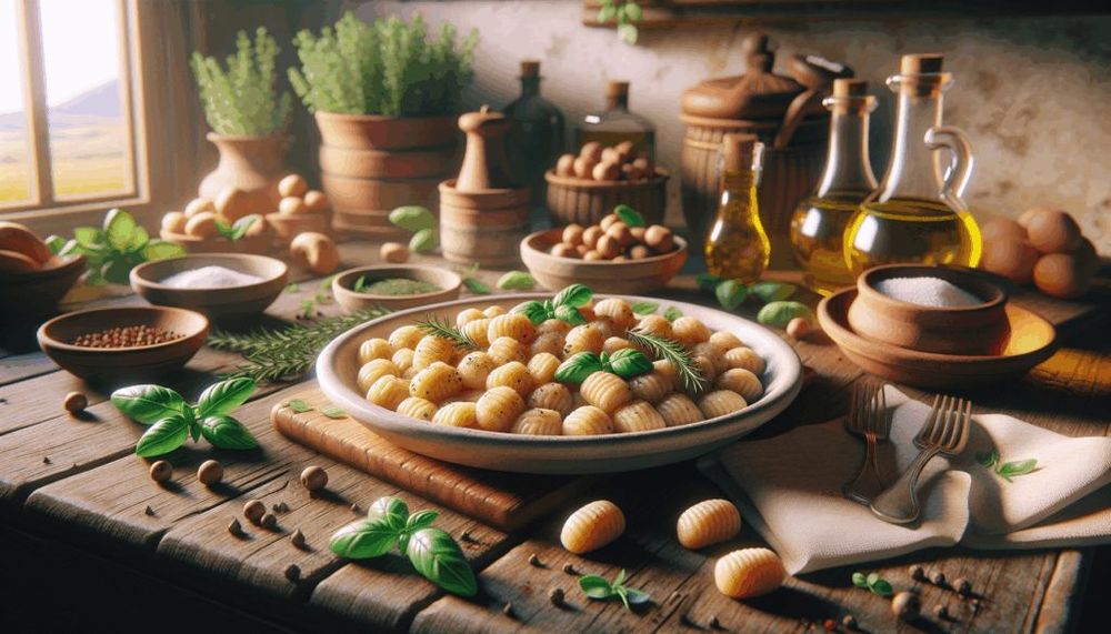 Tuscan Vegan Gnocchi
