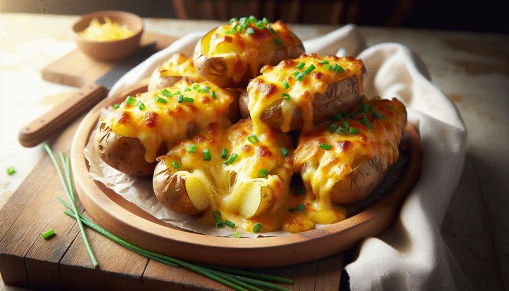 Cheesy Loaded Twice Baked Potatoes