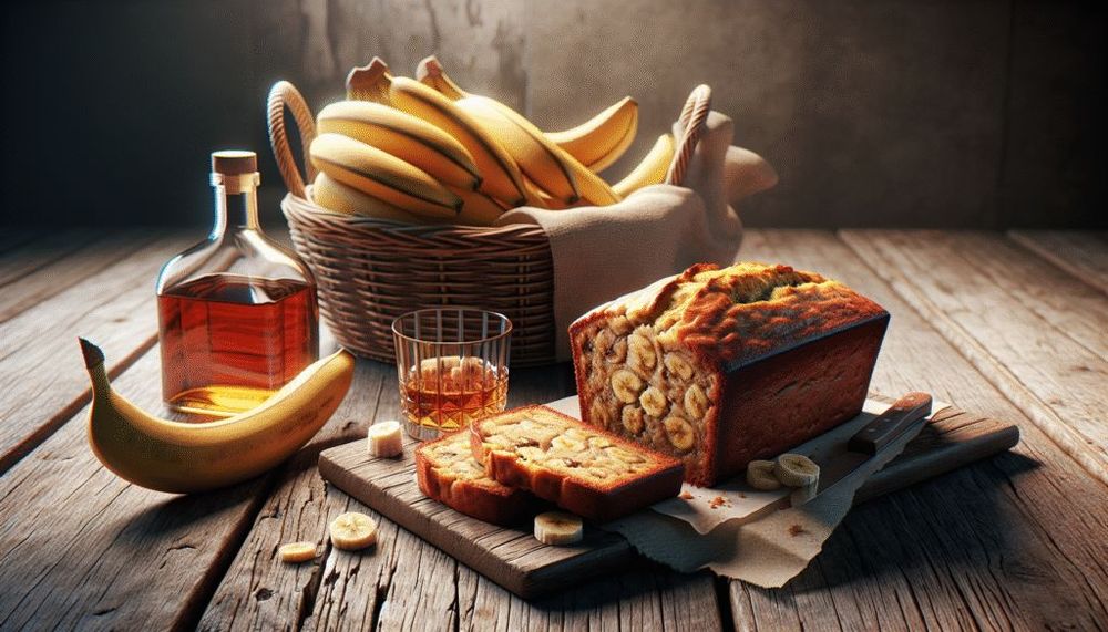 Bourbon Banana Bread