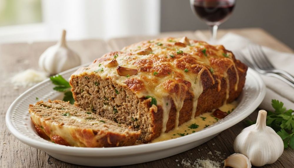 Garlic Parmesan Meatloaf