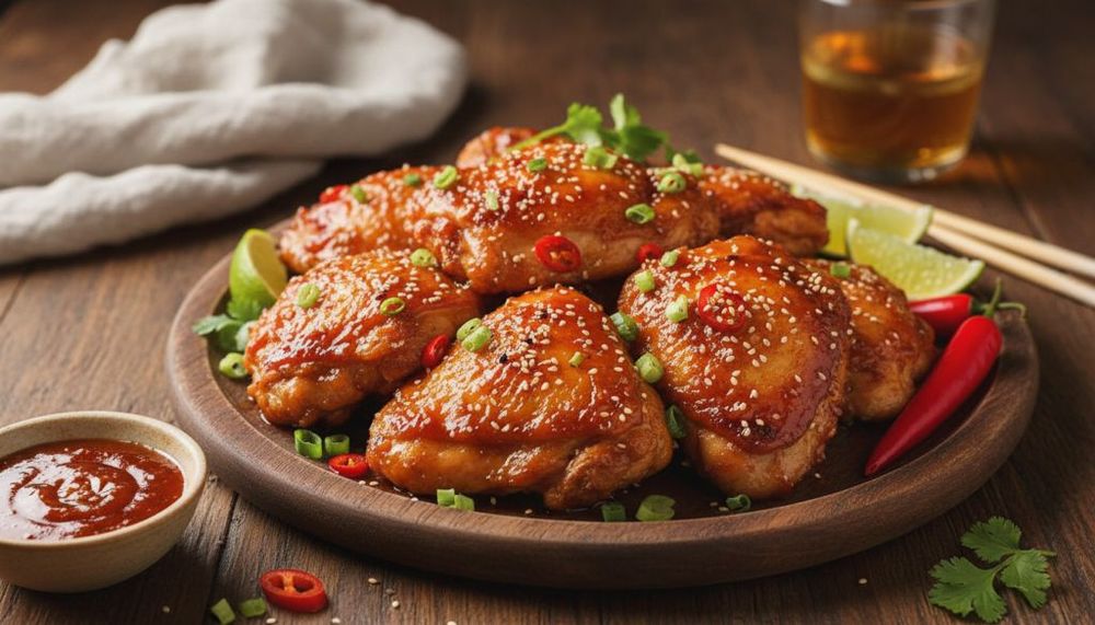 Sweet Chili Chicken Thighs
