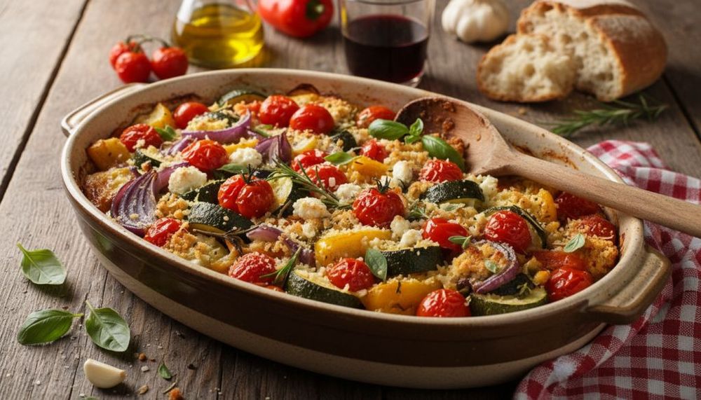 Rustic Italian Vegetable Bake