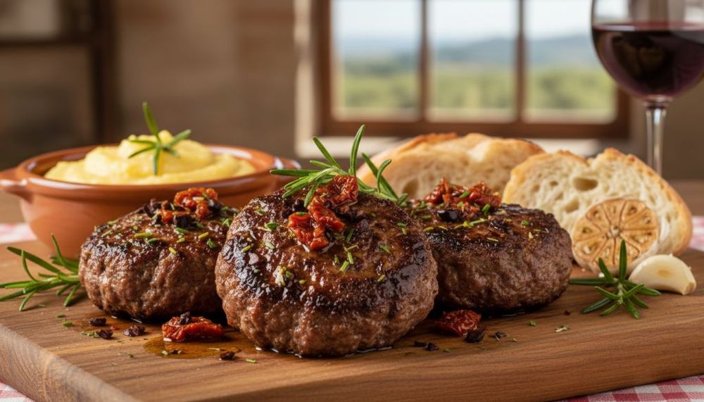 Tuscan Hamburger Steaks