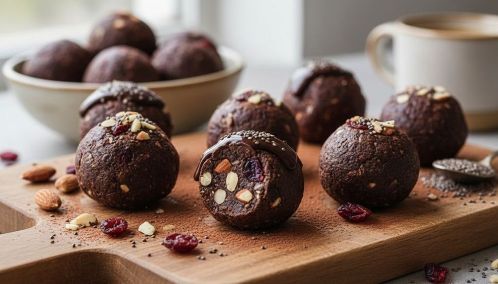 Dark Chocolate Energy Bites