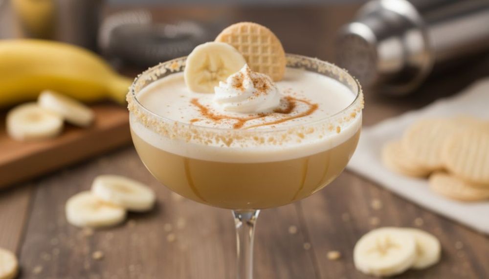 Banana Pudding Cocktail