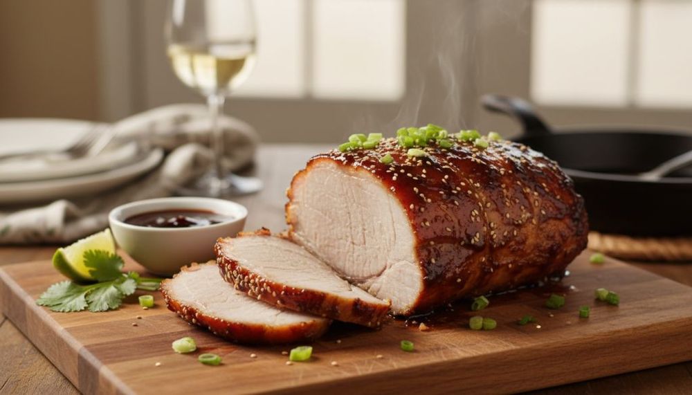 Pork Roast with a Tangy Hoisin Glaze