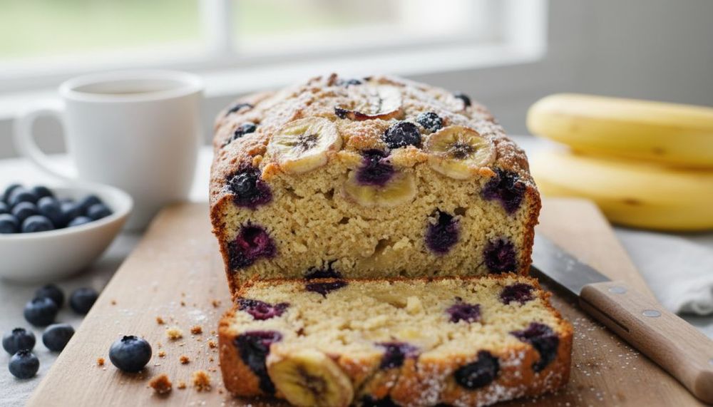Blueberry Banana Bread