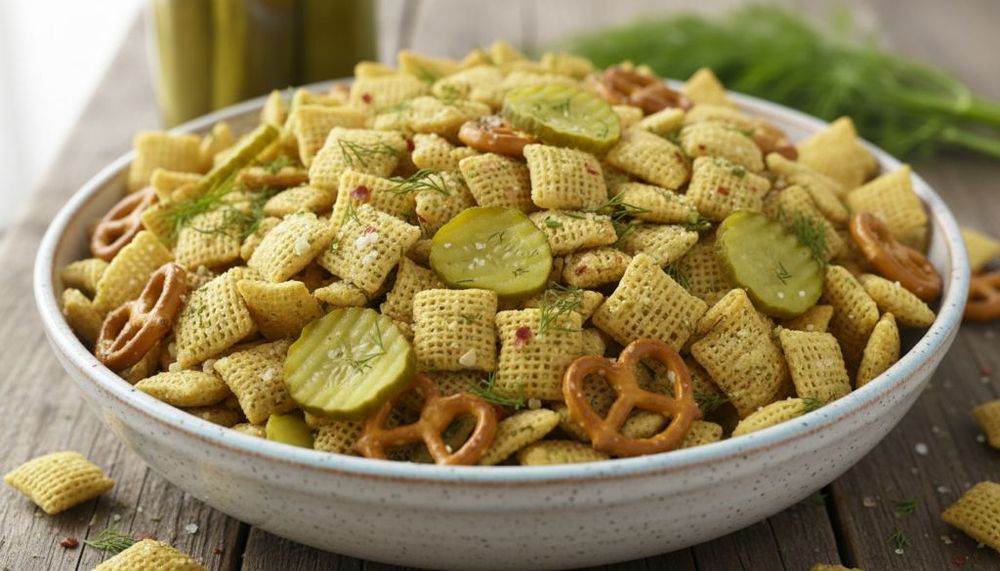 Dill Pickle Chex Mix