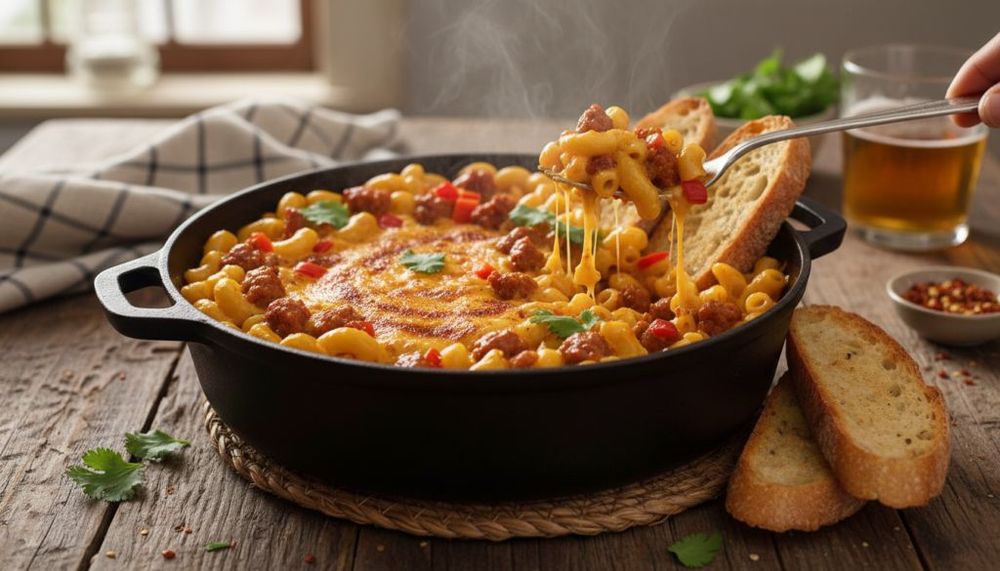 One Pot Mac & Chorizo