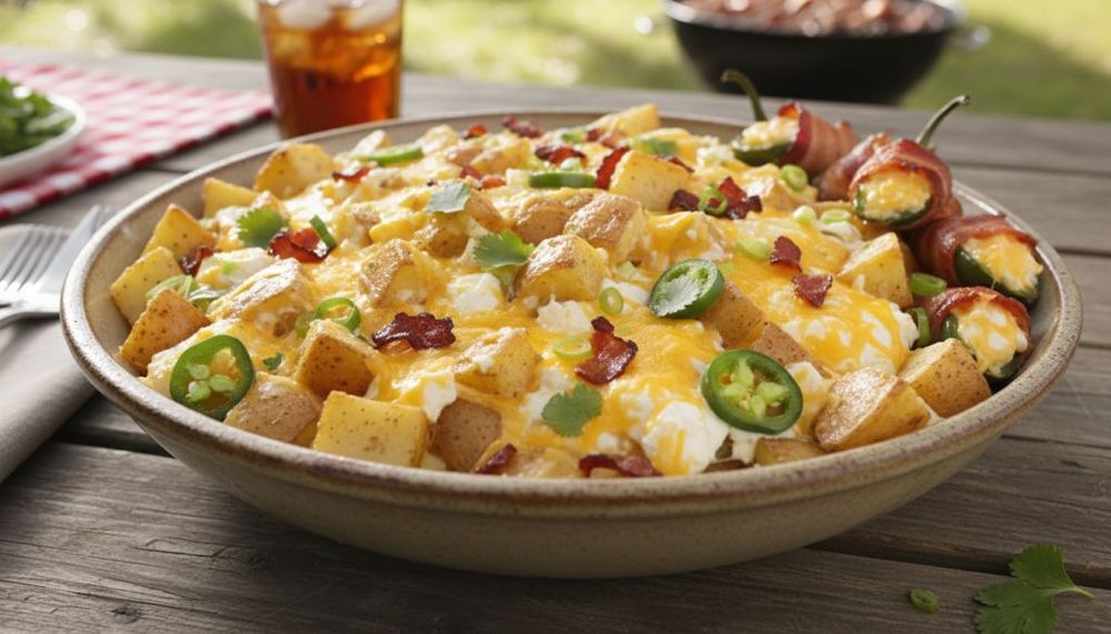 Jalapeño Popper Roasted Potato Salad