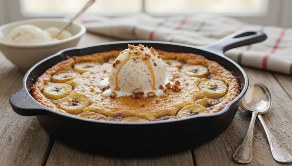 Southern Banana Cobbler