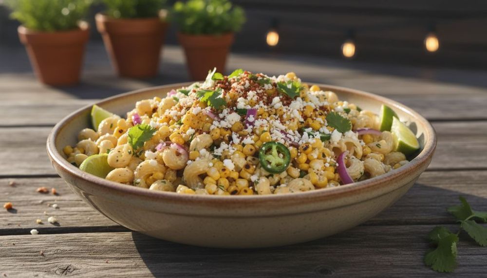 Mexican Street Corn Pasta Salad
