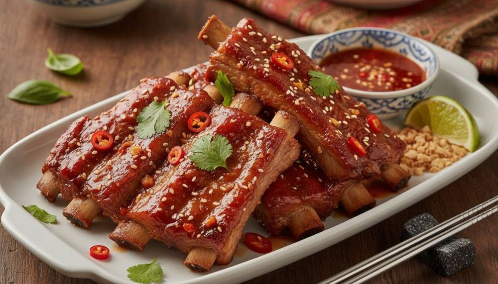 Thai Style Sweet Chili Ribs