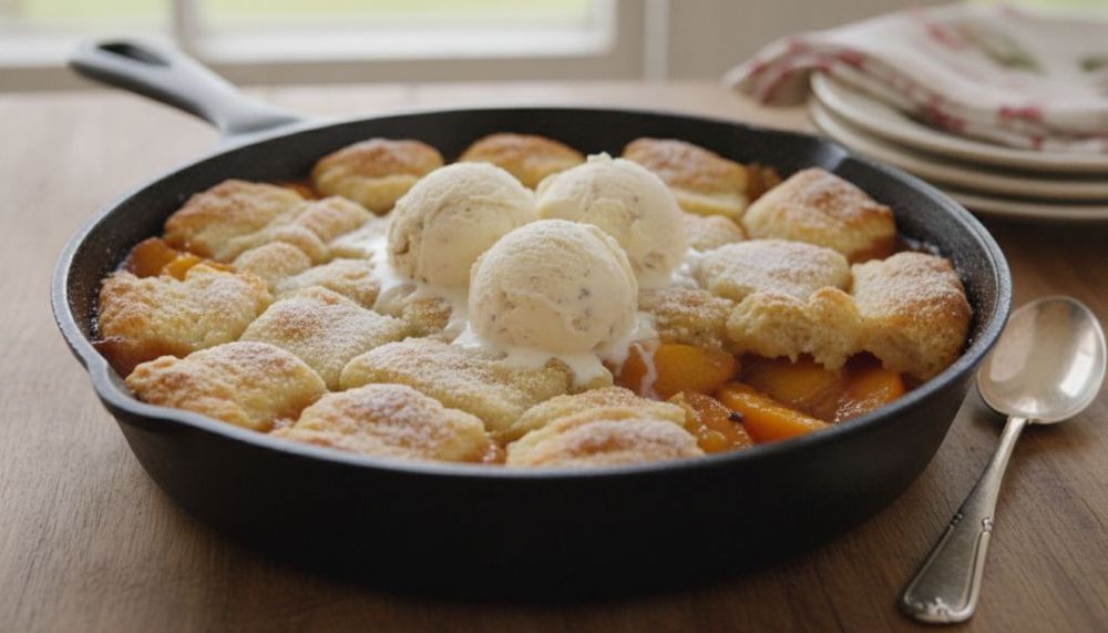 Easy Peach Cobbler