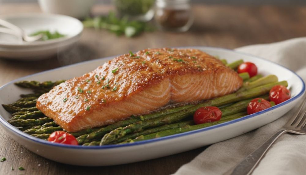 Brown Sugar Baked Salmon