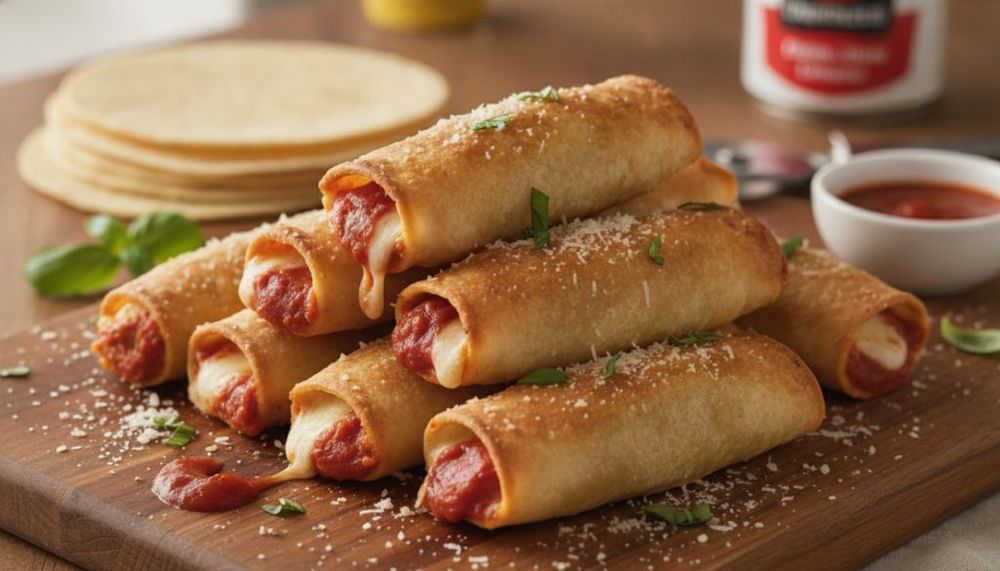 Tortilla Pizza Rolls