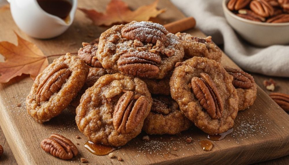Cinnamon Maple Roasted Pecan Clusters