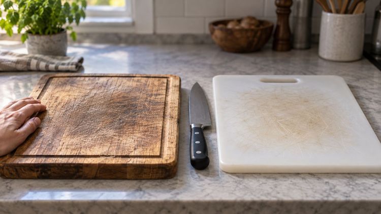 Wood or Plastic: Which Cutting Board Is Actually Safer?