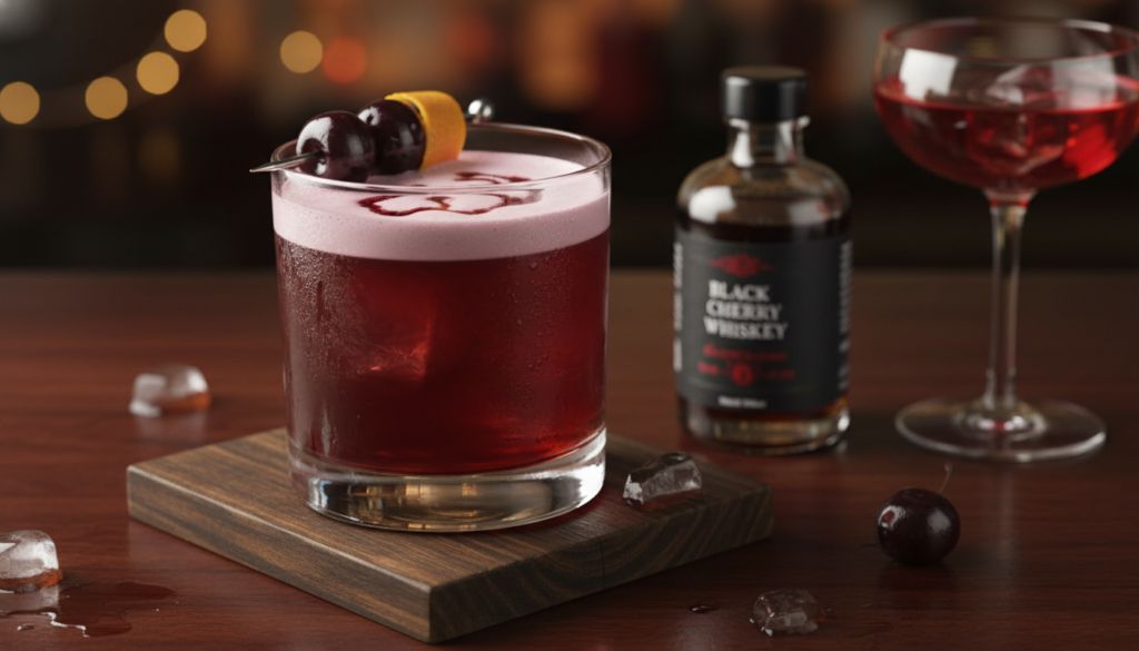 Black Cherry Whiskey Sour
