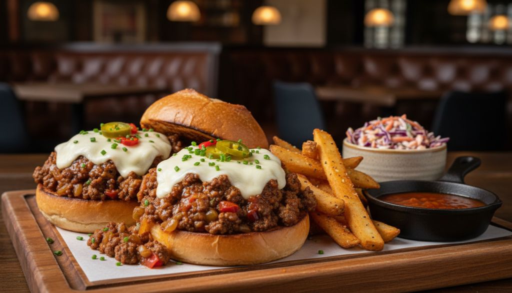 Steakhouse Burger Sloppy Joes