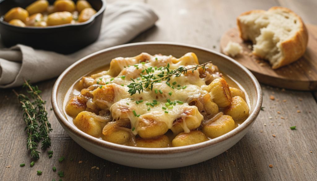 French Onion Gnocchi