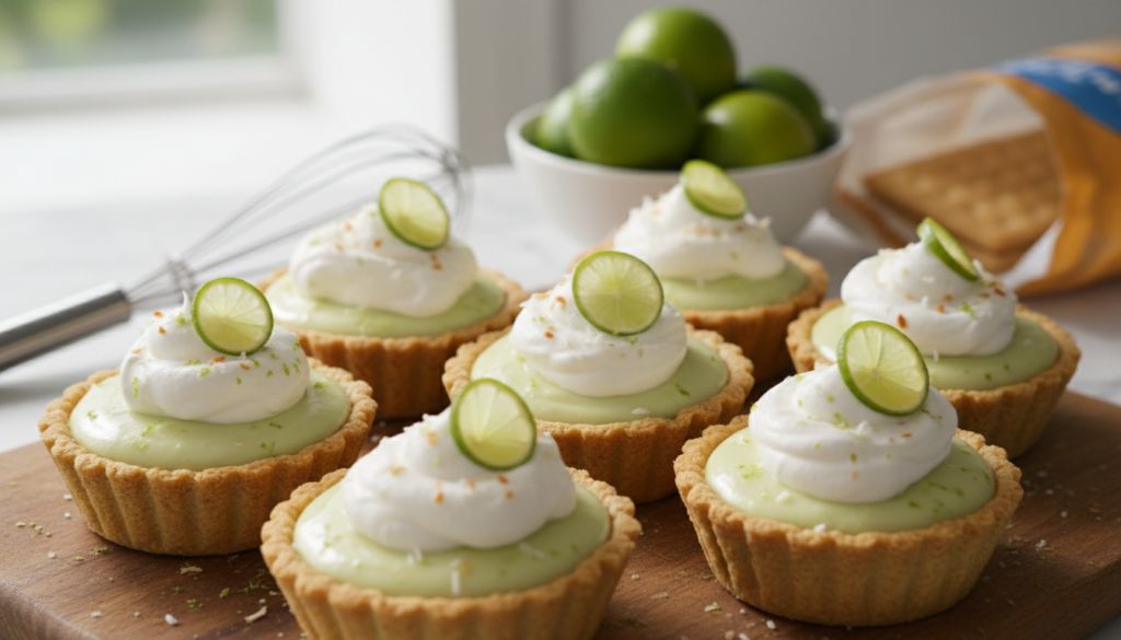 No-Bake Mini Key Lime Pies