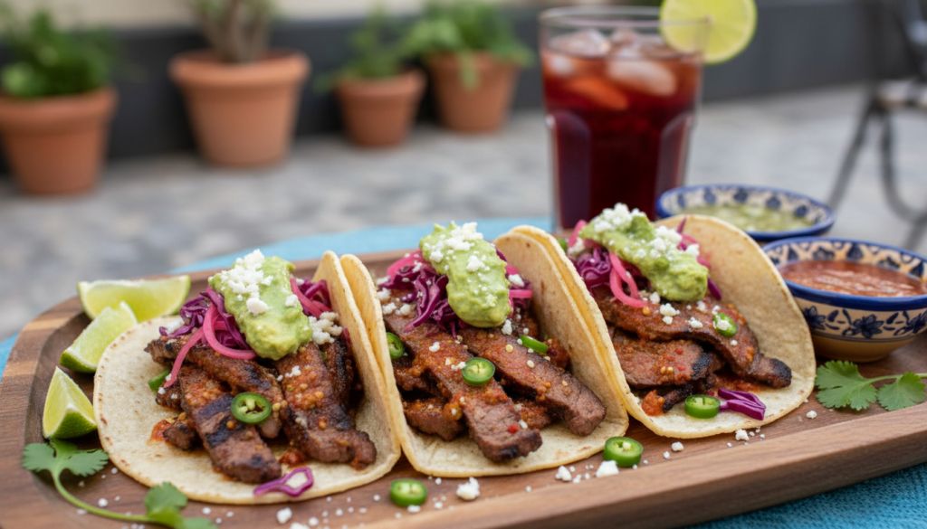 Chili Lime Steak Tacos