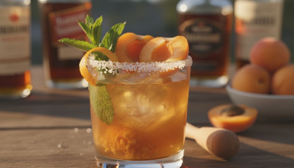 Apricot Bourbon Smash