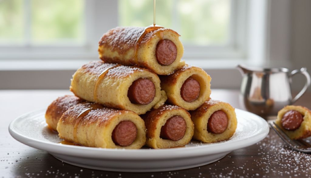 Sausage French Toast Roll-Ups