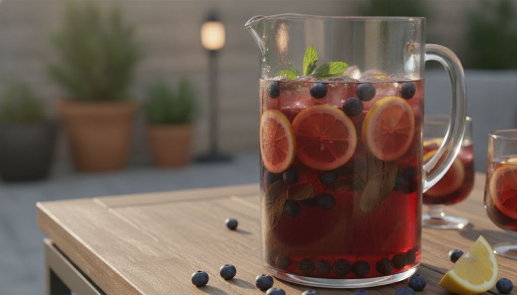 Blueberry Lemon Sangria