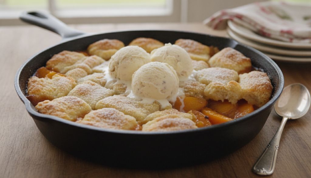 Easy Peach Cobbler