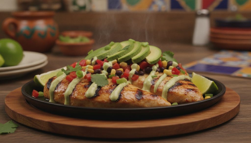 Fiesta Lime Chicken with Avocado