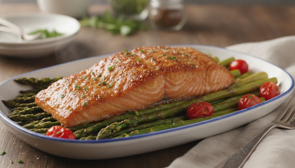 Brown Sugar Baked Salmon