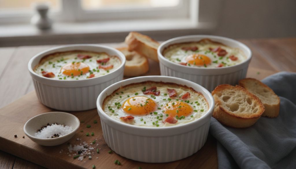 Baked French Eggs
