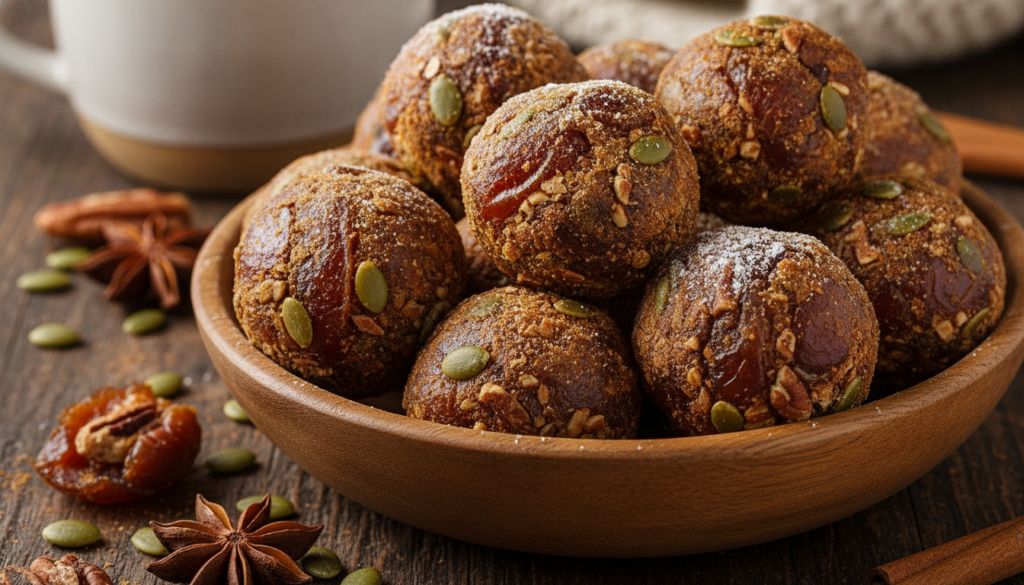 Pumpkin Spice Pepita & Date Clusters